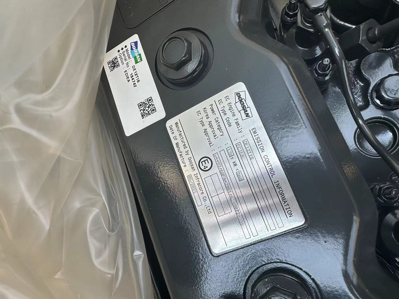 DOOSAN DE12TIS - Engine for Excavator: picture 3 DOOSAN DE12TIS - Engine for Excavator: picture 3