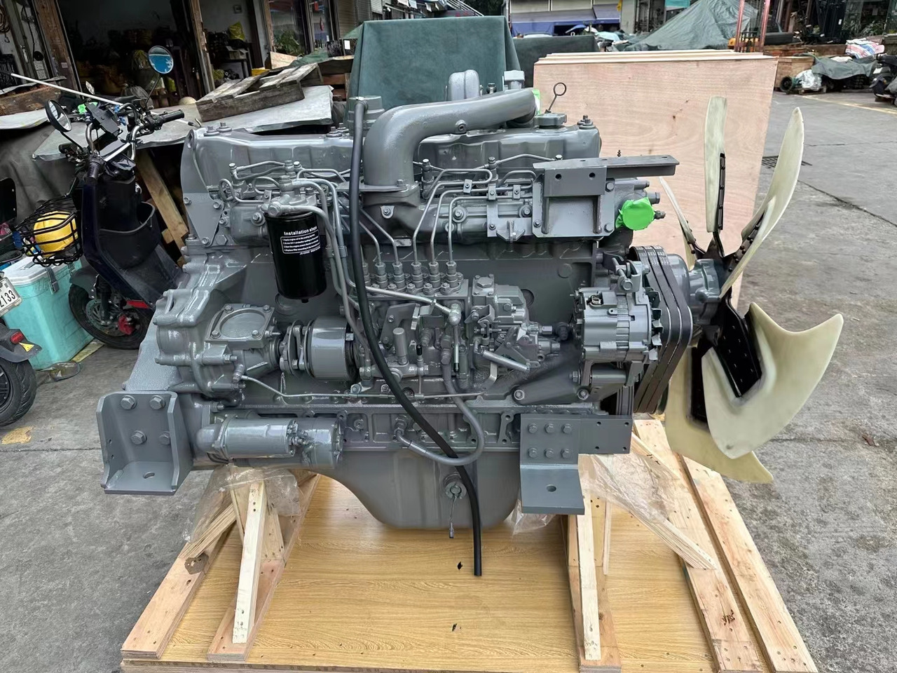ISUZU 6SD1 - Engine for Excavator: picture 2 ISUZU 6SD1 - Engine for Excavator: picture 2
