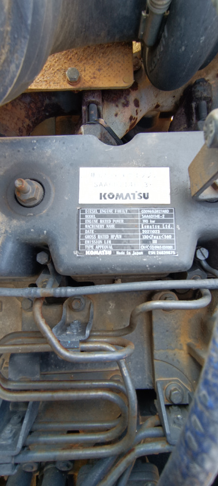 KOMATSU 6D114E - Engine for Excavator: picture 1 KOMATSU 6D114E - Engine for Excavator: picture 1