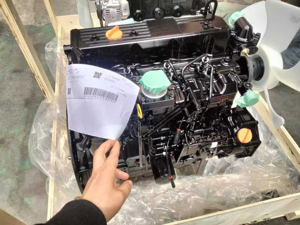 YANMAR 4TNE98 - Engine for Forklift: picture 1 YANMAR 4TNE98 - Engine for Forklift: picture 1