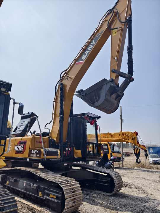 Used Heavy Construction Equipment Sany Sy215 Excavator Used Machine - Crawler excavator: picture 4 Used Heavy Construction Equipment Sany Sy215 Excavator Used Machine - Crawler excavator: picture 4