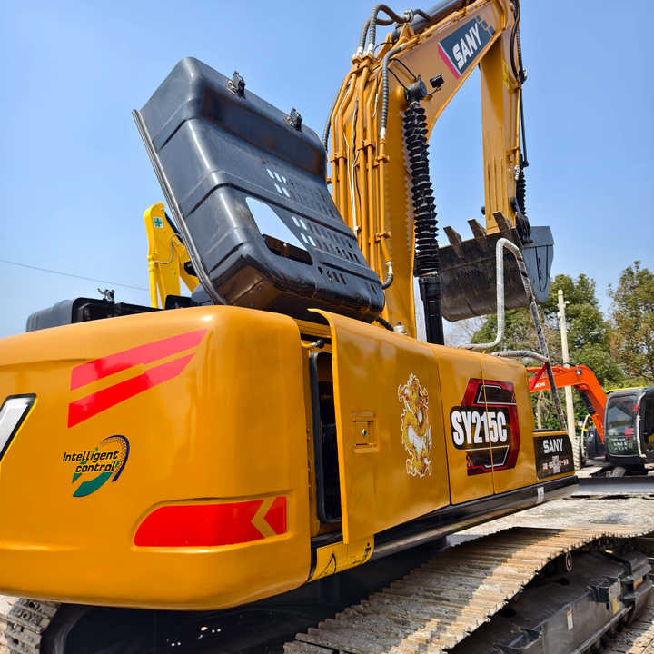 Used Heavy Construction Equipment Sany Sy215 Excavator Used Machine - Crawler excavator: picture 1 Used Heavy Construction Equipment Sany Sy215 Excavator Used Machine - Crawler excavator: picture 1