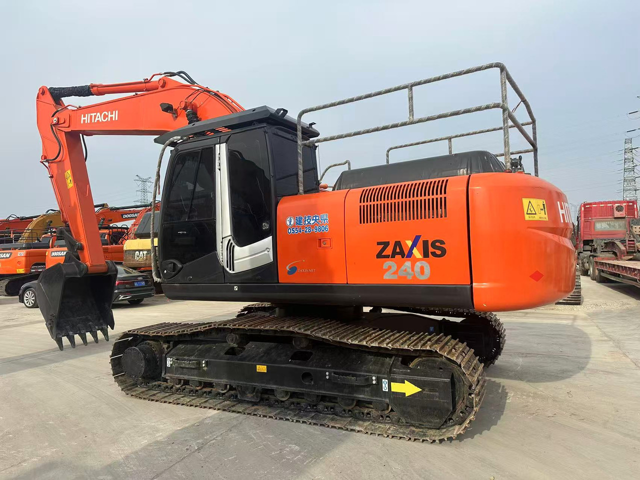 HITACHI ZX240-3G - Crawler excavator: picture 1 HITACHI ZX240-3G - Crawler excavator: picture 1