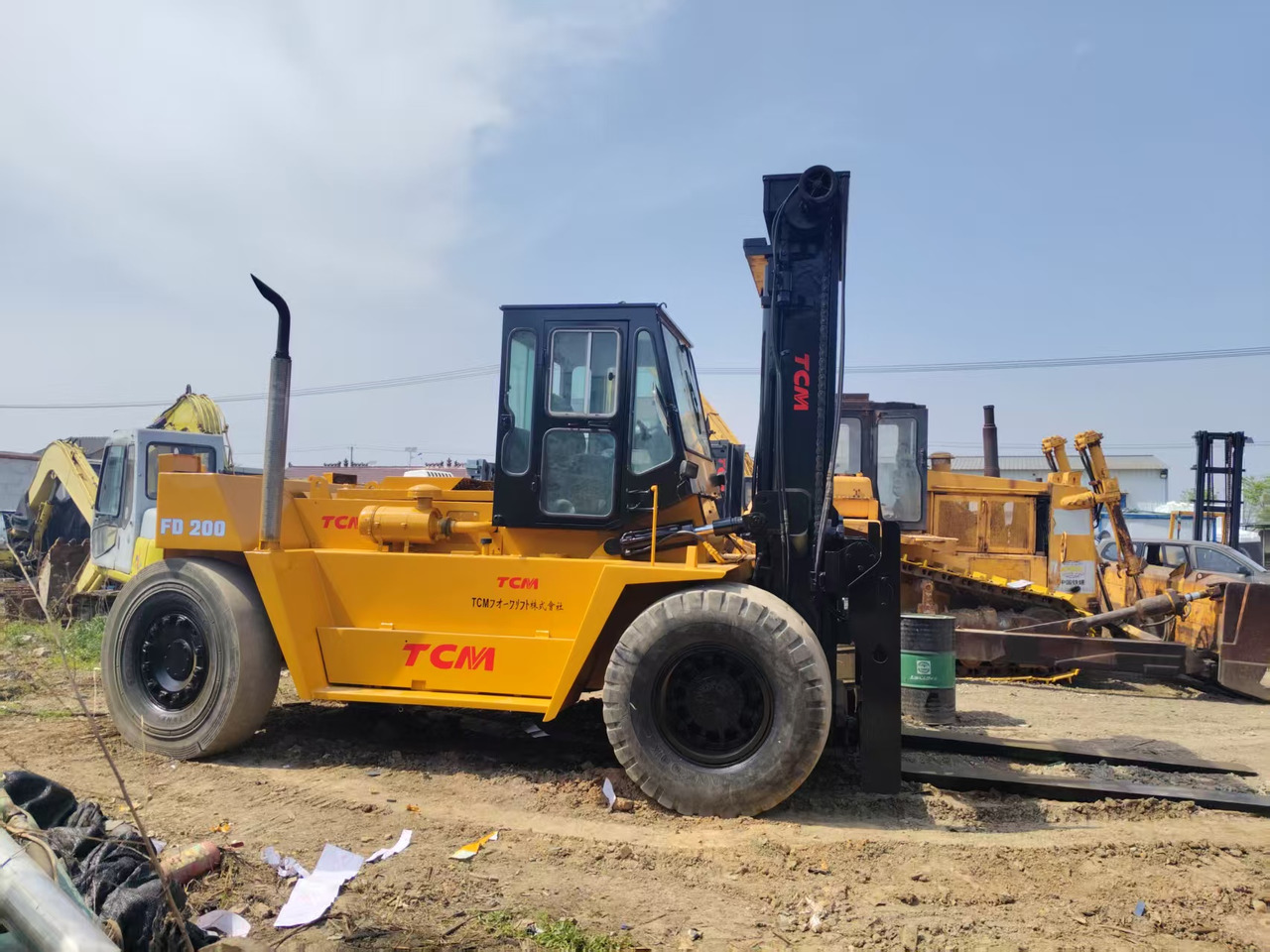 KOMATSU FD200 - Diesel forklift: picture 2 KOMATSU FD200 - Diesel forklift: picture 2