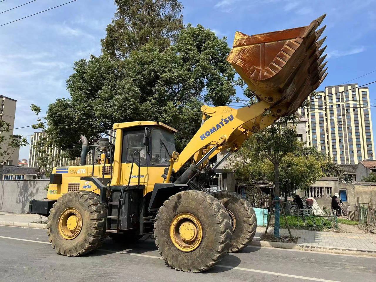 KOMATSU WA470-3 - Wheel loader: picture 5 KOMATSU WA470-3 - Wheel loader: picture 5