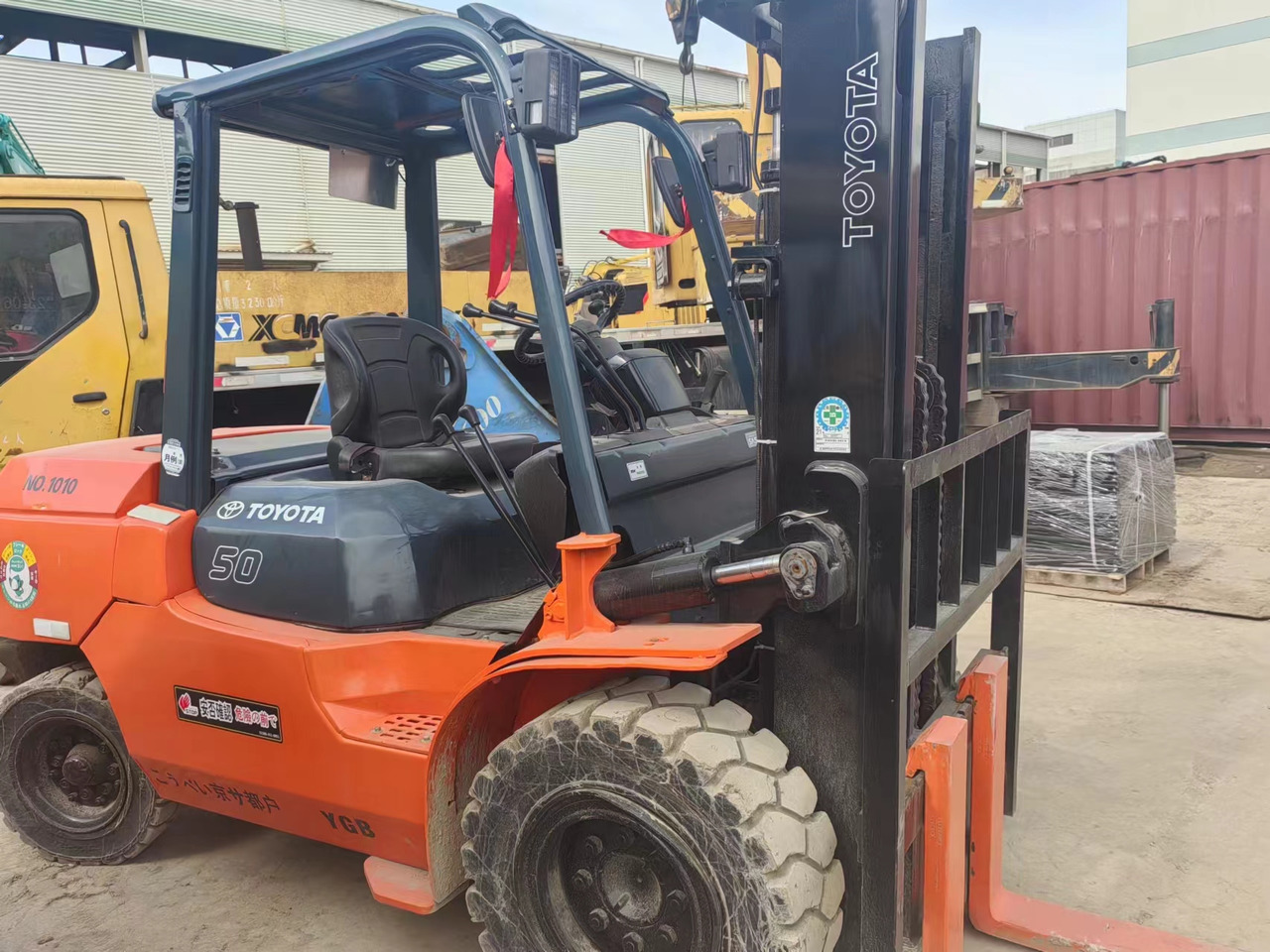 TOYOTA 62-7FD50 - Diesel forklift: picture 4 TOYOTA 62-7FD50 - Diesel forklift: picture 4