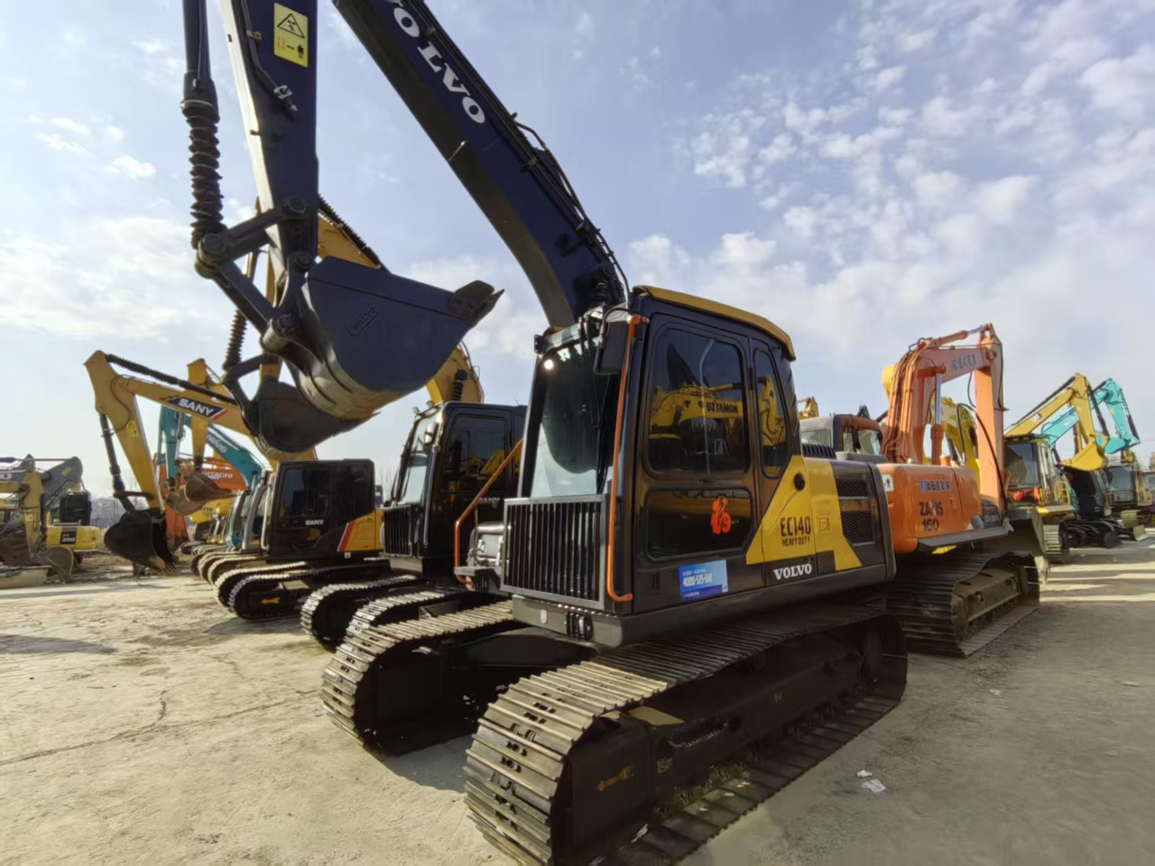 VOLVO EC140 - Crawler excavator: picture 1 VOLVO EC140 - Crawler excavator: picture 1