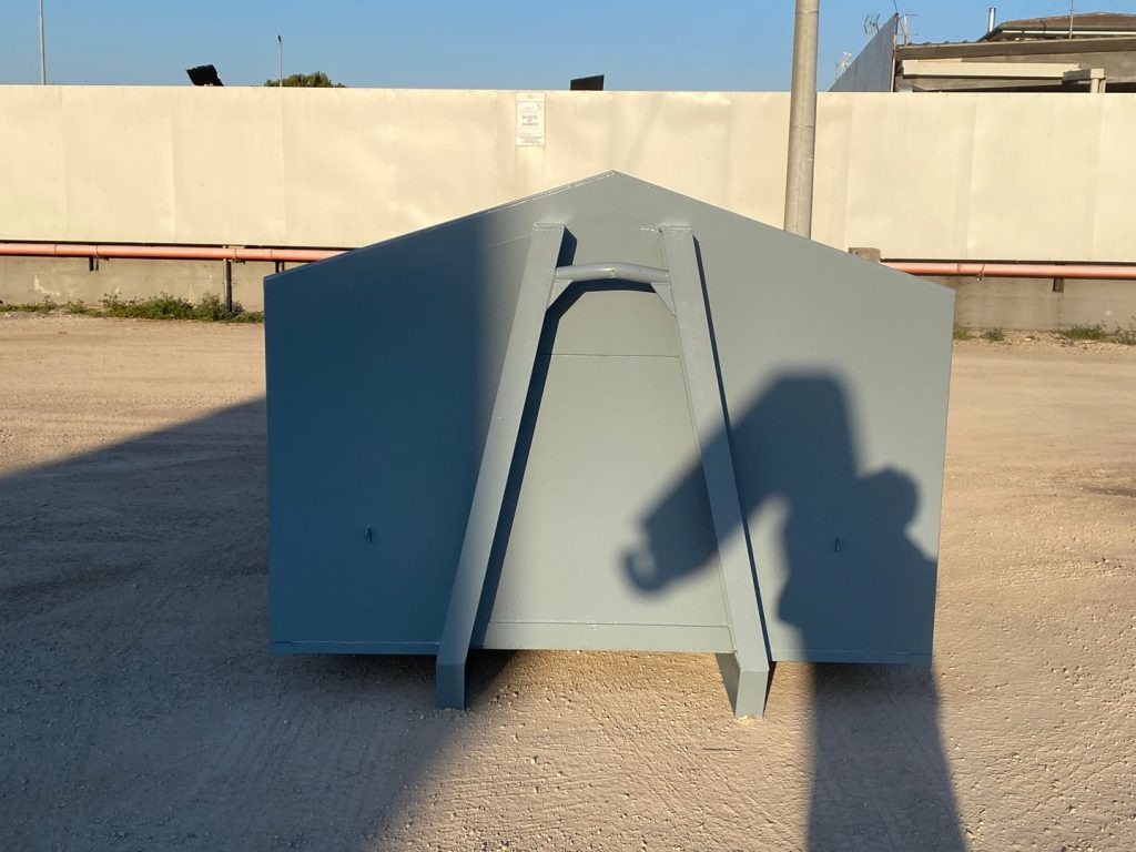 CONTAINER SCARRABILE NUOVO PER INERTI CON FONDO IN - Roll-off container: picture 3 CONTAINER SCARRABILE NUOVO PER INERTI CON FONDO IN - Roll-off container: picture 3