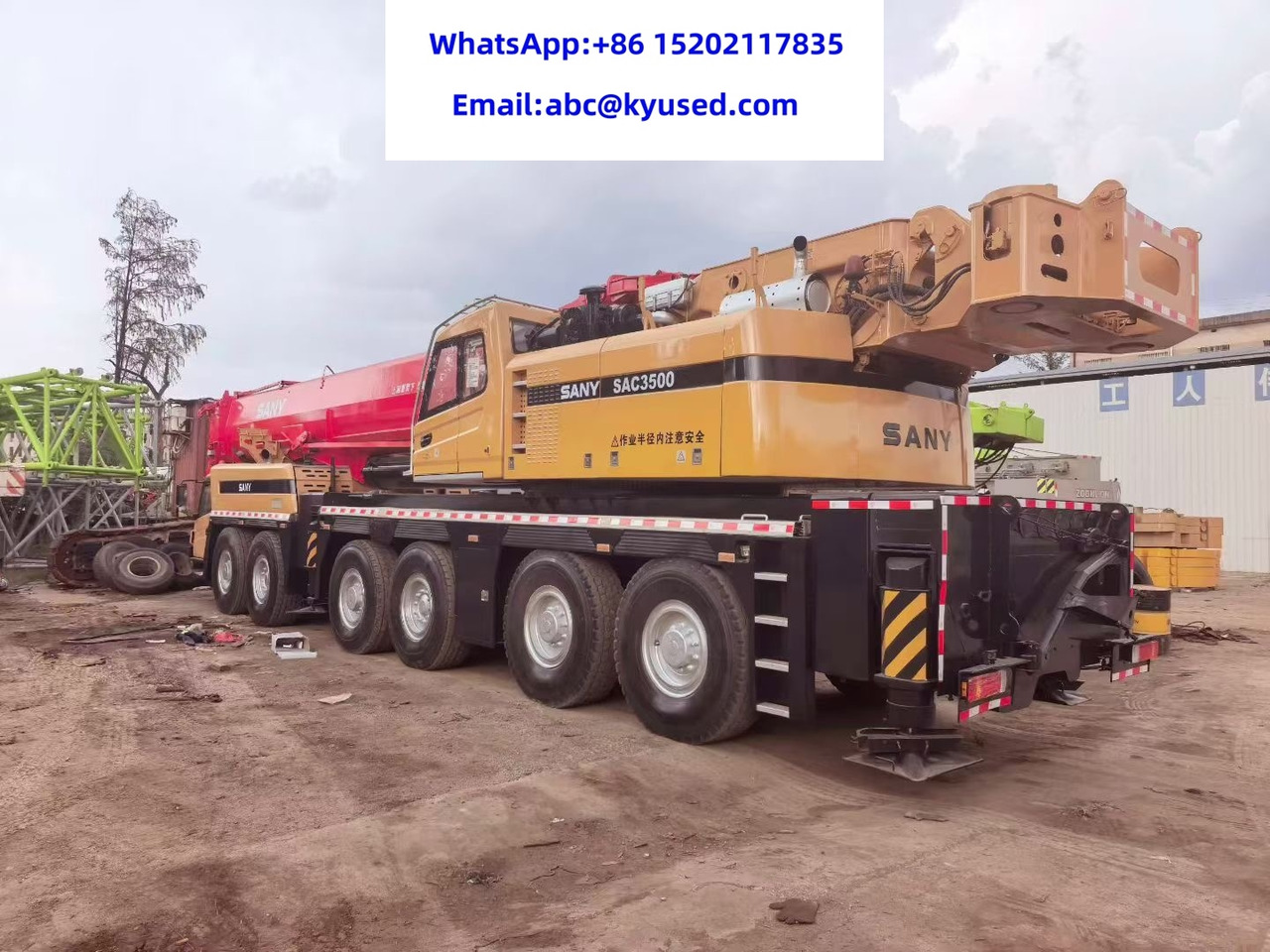 SANY SAC3500 - Mobile crane: picture 3 SANY SAC3500 - Mobile crane: picture 3