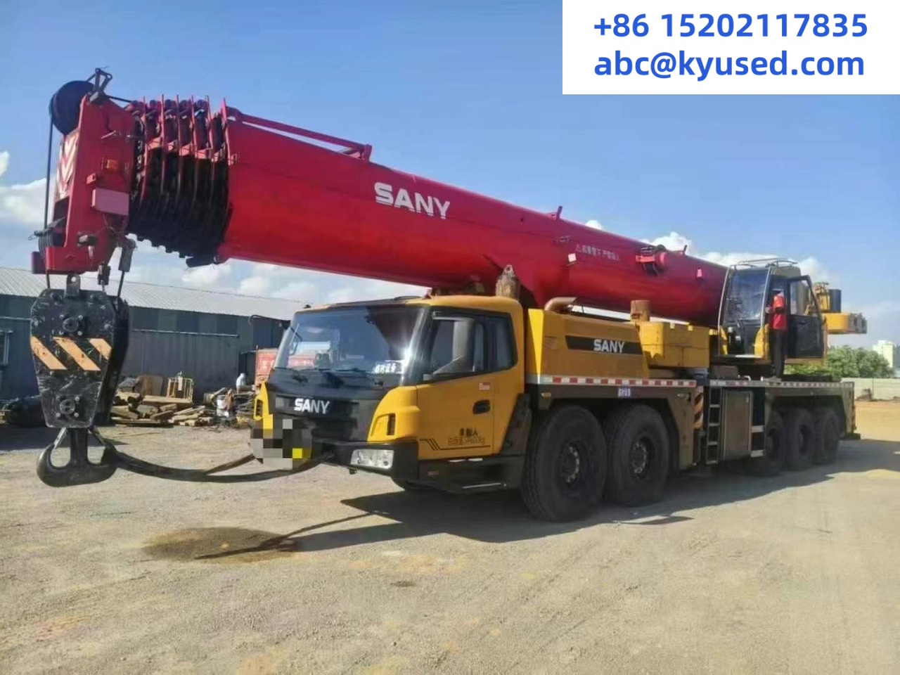 SANY STC1000C7 100ton truck mobile crane - Mobile crane: picture 1 SANY STC1000C7 100ton truck mobile crane - Mobile crane: picture 1
