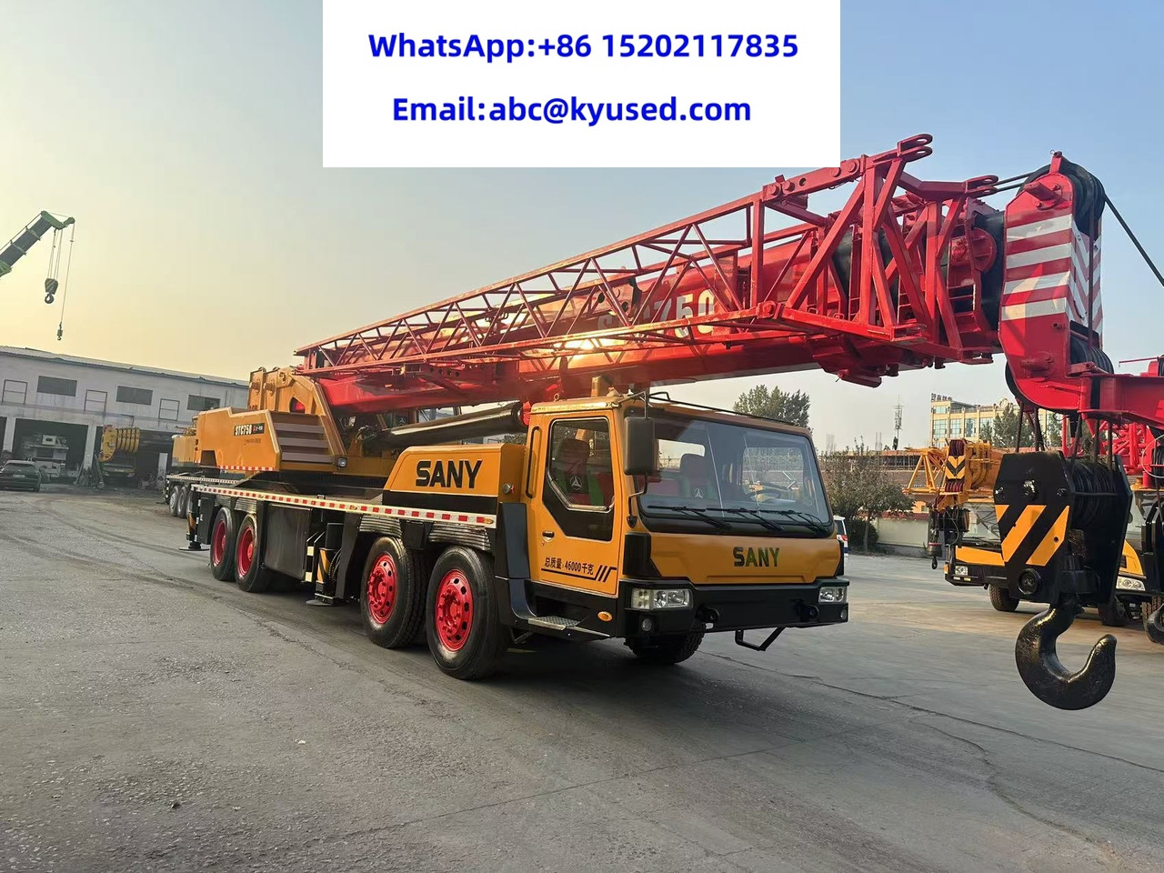 SANY STC750 - Mobile crane: picture 2 SANY STC750 - Mobile crane: picture 2
