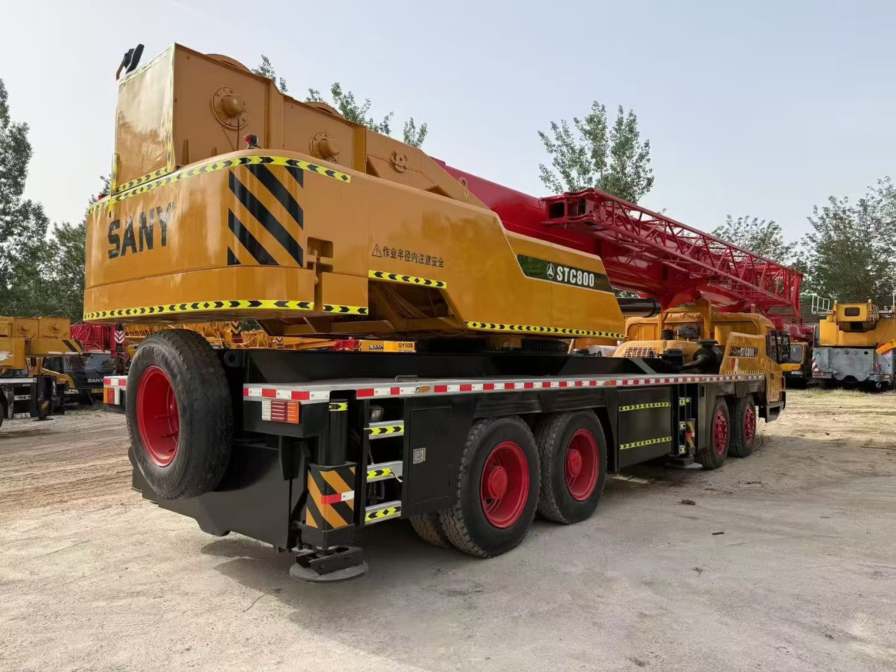 SANY STC800 STC800E STC800T STC80T5 STC800H STC750 75 ton 80ton truck crane - Mobile crane: picture 4 SANY STC800 STC800E STC800T STC80T5 STC800H STC750 75 ton 80ton truck crane - Mobile crane: picture 4