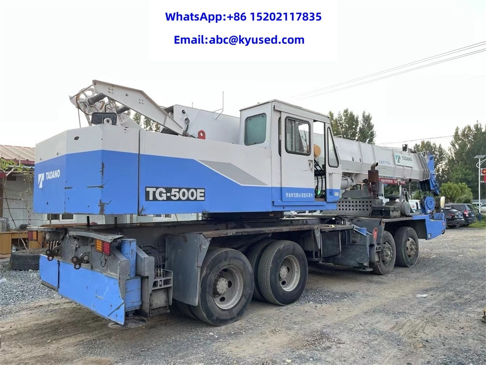 TADANO TG500E TG700E TG1000 TG250E TL250E TL300E 25TON 35TON 50TON 70TON 100TON - Mobile crane: picture 5 TADANO TG500E TG700E TG1000 TG250E TL250E TL300E 25TON 35TON 50TON 70TON 100TON - Mobile crane: picture 5