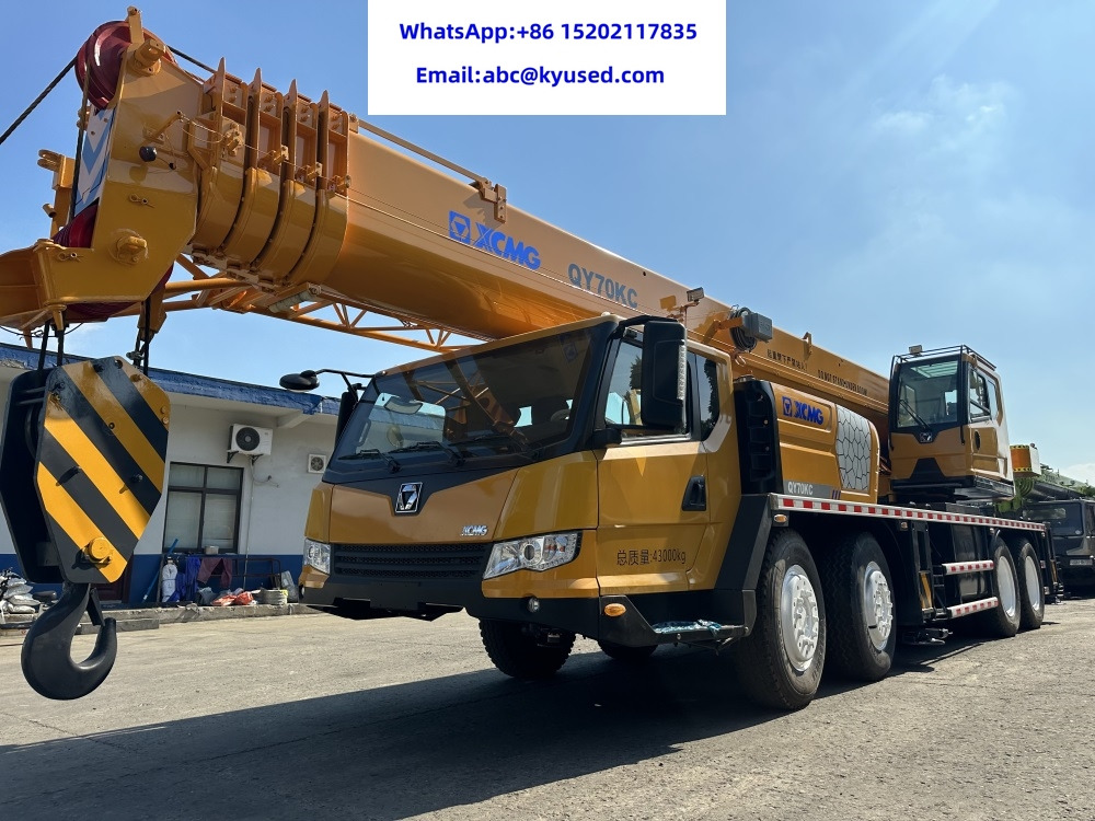 XCMG QY70KC XCT70 QY75K QY50KC XCT50 XCT55 55T 60T 70TON TRUCK CRANE - Mobile crane: picture 1 XCMG QY70KC XCT70 QY75K QY50KC XCT50 XCT55 55T 60T 70TON TRUCK CRANE - Mobile crane: picture 1