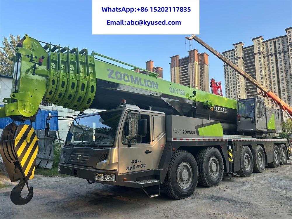 ZOOMLION QAY180 - Mobile crane: picture 1 ZOOMLION QAY180 - Mobile crane: picture 1