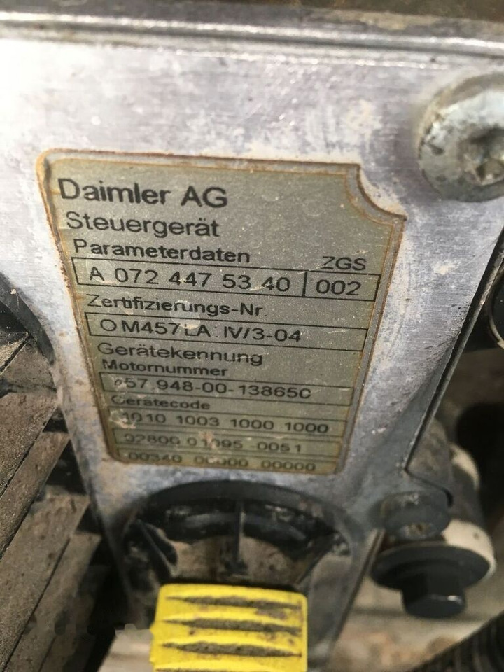 Mercedes-Benz OM457LA.IV/3-04 Mercedes-Benz Axor - Engine for Truck: picture 3 Mercedes-Benz OM457LA.IV/3-04 Mercedes-Benz Axor - Engine for Truck: picture 3