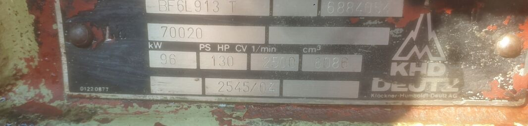 Deutz BF6L913T - Engine for Truck: picture 3 Deutz BF6L913T - Engine for Truck: picture 3