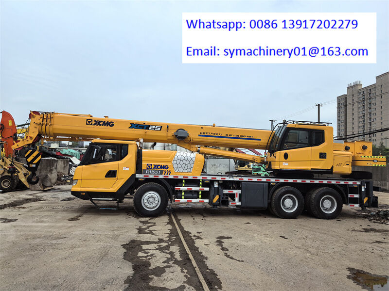 XCMG XCT25   QY25  QY50  QY70 - All terrain crane: picture 2 XCMG XCT25   QY25  QY50  QY70 - All terrain crane: picture 2