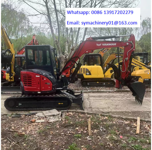 Yanmar Vio 55 YANMAR Vio55-6b Vio60 Vio 35 VIo 80 - Mini excavator: picture 4 Yanmar Vio 55 YANMAR Vio55-6b Vio60 Vio 35 VIo 80 - Mini excavator: picture 4