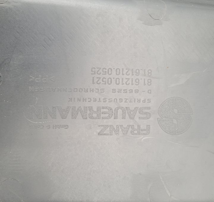 BLOTNIK MAN TGM LH NOWY ORYGINAL 81.61210.0521/0525 - Fender for Truck: picture 3 BLOTNIK MAN TGM LH NOWY ORYGINAL 81.61210.0521/0525 - Fender for Truck: picture 3