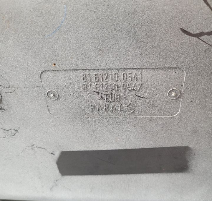 BLOTNIK MAN TGM LH NOWY ORYGINAL 81.61210.0541/0547 - Fender for Truck: picture 4 BLOTNIK MAN TGM LH NOWY ORYGINAL 81.61210.0541/0547 - Fender for Truck: picture 4