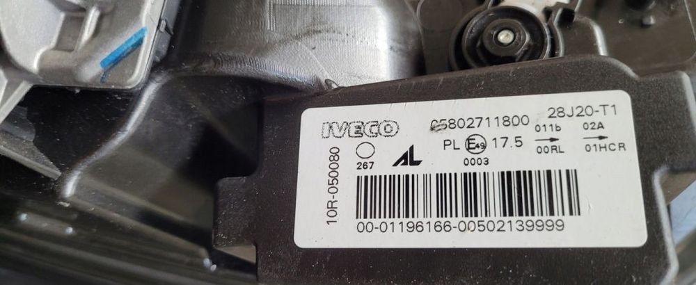 LAMPA FULL LED IVECO DAILY Lh. ORYGINAŁ 5802711800 - Headlight for Commercial vehicle: picture 4 LAMPA FULL LED IVECO DAILY Lh. ORYGINAŁ 5802711800 - Headlight for Commercial vehicle: picture 4