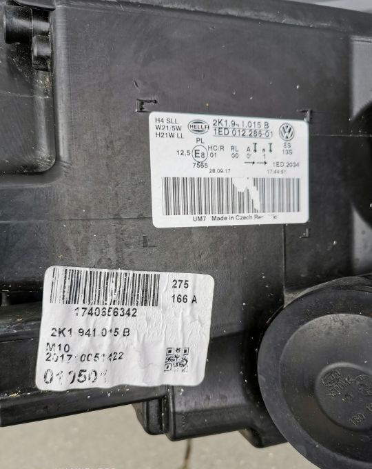 LAMPA PRZÓD VW CEDDY LEWA 2K1.9.I - Headlight: picture 4 LAMPA PRZÓD VW CEDDY LEWA 2K1.9.I - Headlight: picture 4