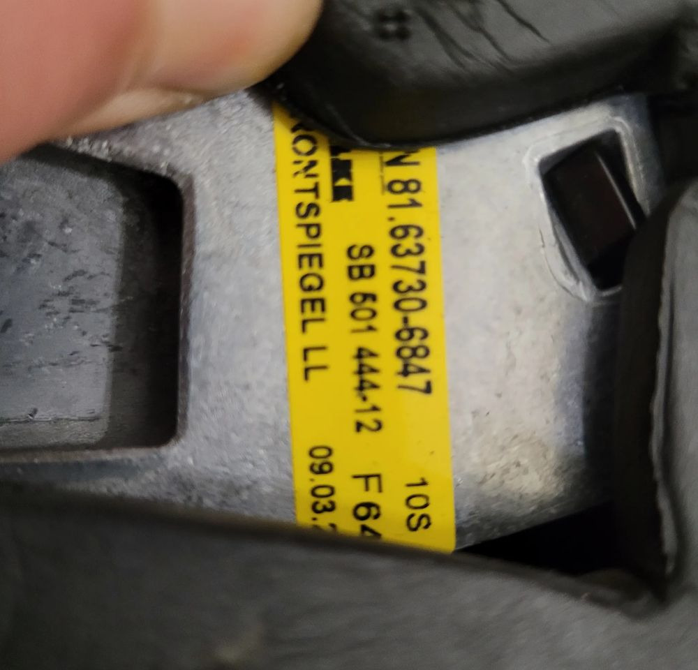 LUSTERKO RAMPOWE MAN TGX NM TG3 TGL 81.63730-6847 - Rear view mirror for Truck: picture 3 LUSTERKO RAMPOWE MAN TGX NM TG3 TGL 81.63730-6847 - Rear view mirror for Truck: picture 3