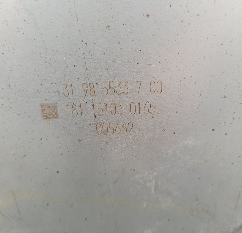 OSLONA DEKIEL KATALIZATORA MAN TGX TG3 81.15103.0165 - Catalytic converter for Truck: picture 2 OSLONA DEKIEL KATALIZATORA MAN TGX TG3 81.15103.0165 - Catalytic converter for Truck: picture 2