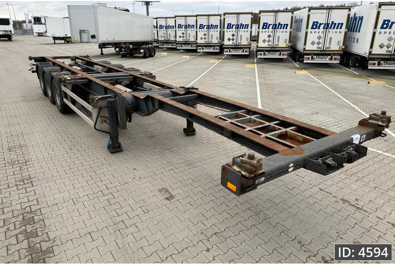 Pacton TXD 339 / Lifting axle / BPW Drum / MOT 30-07-2025 - Container transporter/ Swap body semi-trailer: picture 5 Pacton TXD 339 / Lifting axle / BPW Drum / MOT 30-07-2025 - Container transporter/ Swap body semi-trailer: picture 5