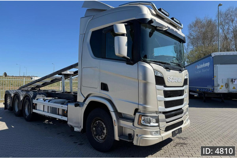 Scania R540 Topline, Euro 6, / 8x4 / BDF / Tipper / Steering axle, Intarder - Container transporter/ Swap body truck: picture 4 Scania R540 Topline, Euro 6, / 8x4 / BDF / Tipper / Steering axle, Intarder - Container transporter/ Swap body truck: picture 4