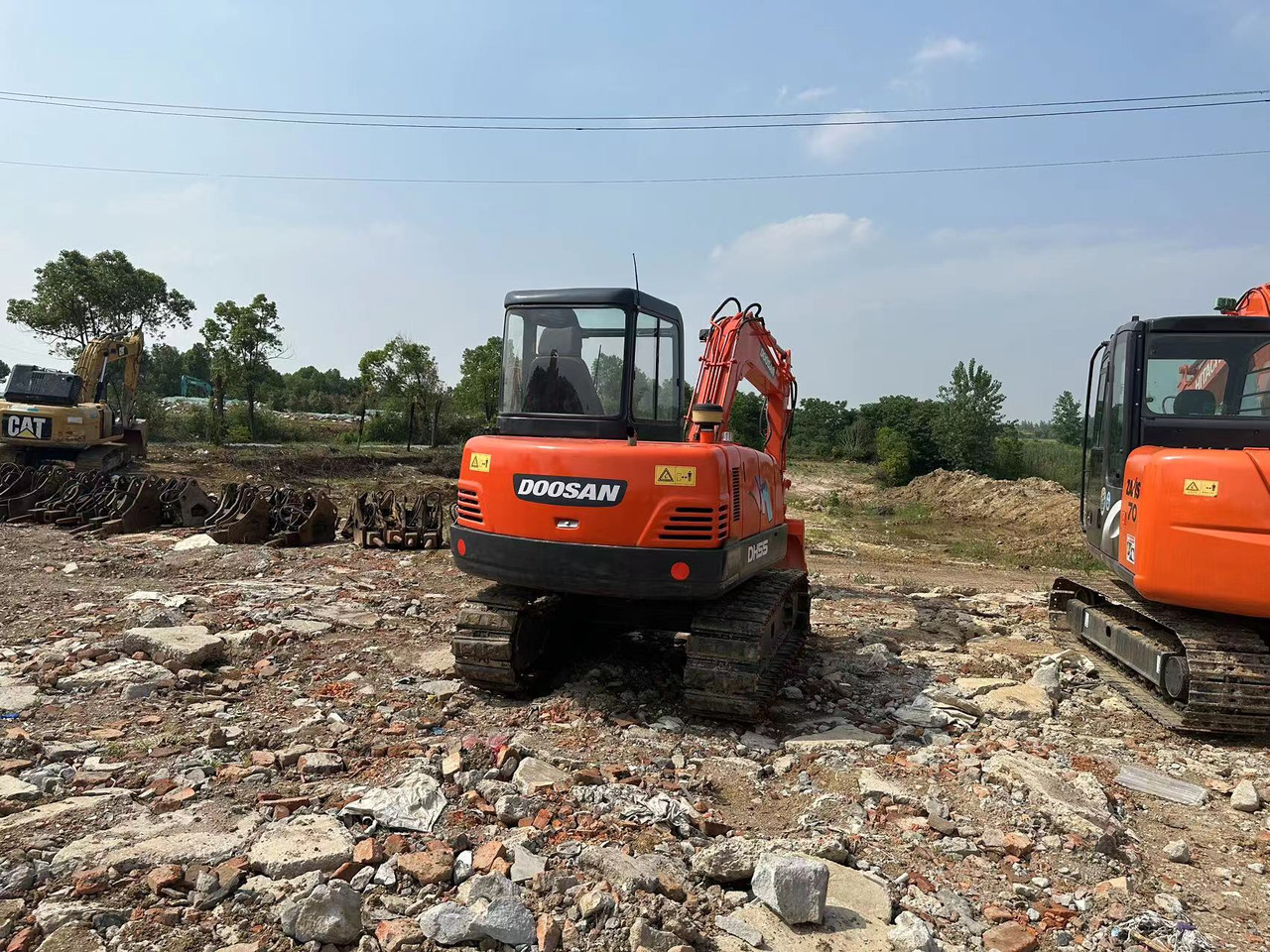 Doosan DH55 Mini Excavator Click for Discount - Mini excavator: picture 3 Doosan DH55 Mini Excavator Click for Discount - Mini excavator: picture 3