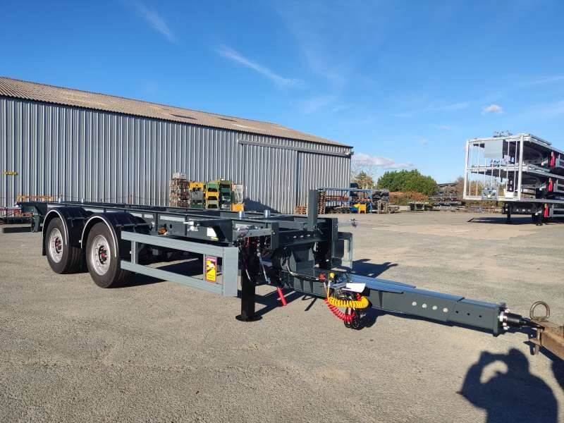 Remorque 2 Essieux 19T PORTE CAISSE MOBILE - Container transporter/ Swap body trailer: picture 1 Remorque 2 Essieux 19T PORTE CAISSE MOBILE - Container transporter/ Swap body trailer: picture 1