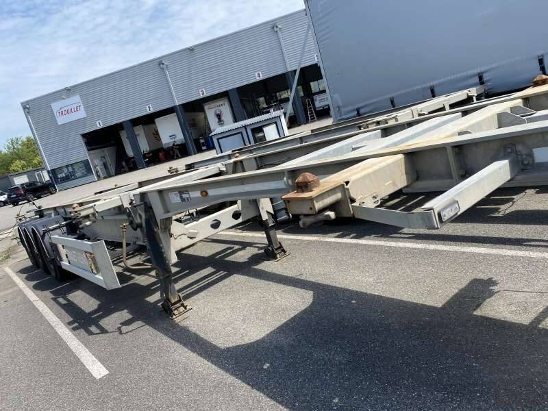Semi-remorque 3 Essieux 38 TONNES CHARIOT COULISSANT - Container transporter/ Swap body semi-trailer: picture 1 Semi-remorque 3 Essieux 38 TONNES CHARIOT COULISSANT - Container transporter/ Swap body semi-trailer: picture 1