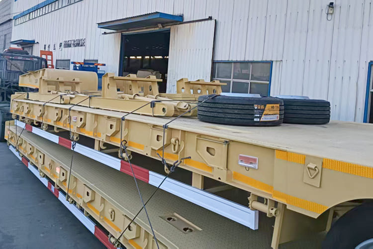 TITAN 100 Ton Low Bed Trailer for Sale in Saudi Arabia - Low loader semi-trailer: picture 4 TITAN 100 Ton Low Bed Trailer for Sale in Saudi Arabia - Low loader semi-trailer: picture 4