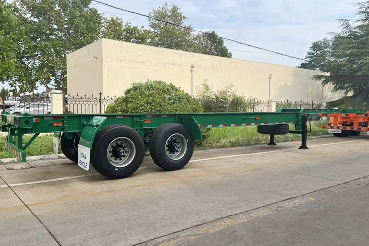 TITAN 2 Axle 40 FT Container Chassis Trailer for Sale - Chassis semi-trailer: picture 3 TITAN 2 Axle 40 FT Container Chassis Trailer for Sale - Chassis semi-trailer: picture 3