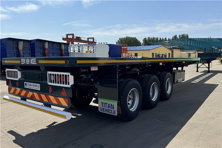 TITAN 3 Axle 40ft Extendable Flatbed Trailer for Sale In Argentina - Dropside/ Flatbed semi-trailer: picture 3 TITAN 3 Axle 40ft Extendable Flatbed Trailer for Sale In Argentina - Dropside/ Flatbed semi-trailer: picture 3