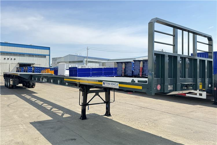 TITAN 3 Axle 40ft Extendable Flatbed Trailer for Sale In Argentina - Dropside/ Flatbed semi-trailer: picture 4 TITAN 3 Axle 40ft Extendable Flatbed Trailer for Sale In Argentina - Dropside/ Flatbed semi-trailer: picture 4
