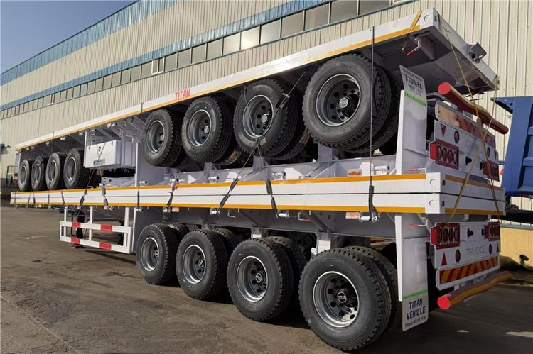TITAN 4 Axle Flatbed Trailer for Sale In Saudi Arabia - Dropside/ Flatbed semi-trailer: picture 2 TITAN 4 Axle Flatbed Trailer for Sale In Saudi Arabia - Dropside/ Flatbed semi-trailer: picture 2
