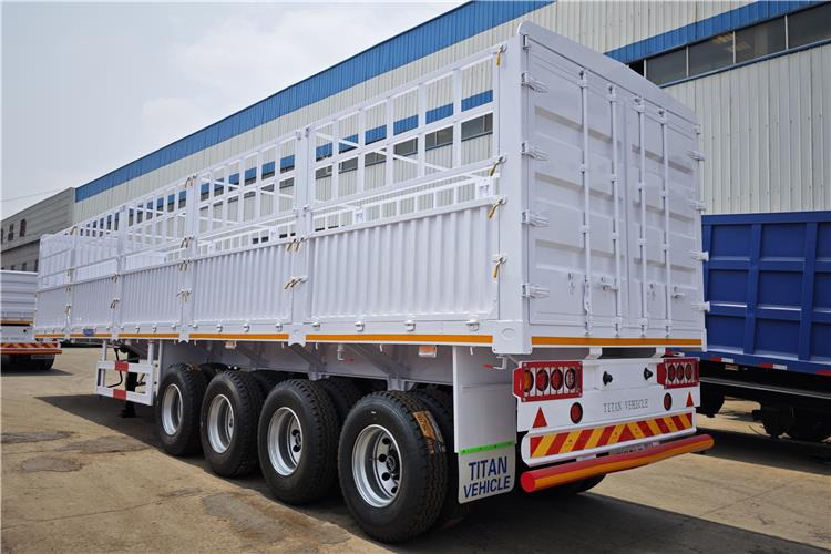 TITAN 4 Axle Livestock Truck Trailer for Sale In Guam - Livestock semi-trailer: picture 2 TITAN 4 Axle Livestock Truck Trailer for Sale In Guam - Livestock semi-trailer: picture 2