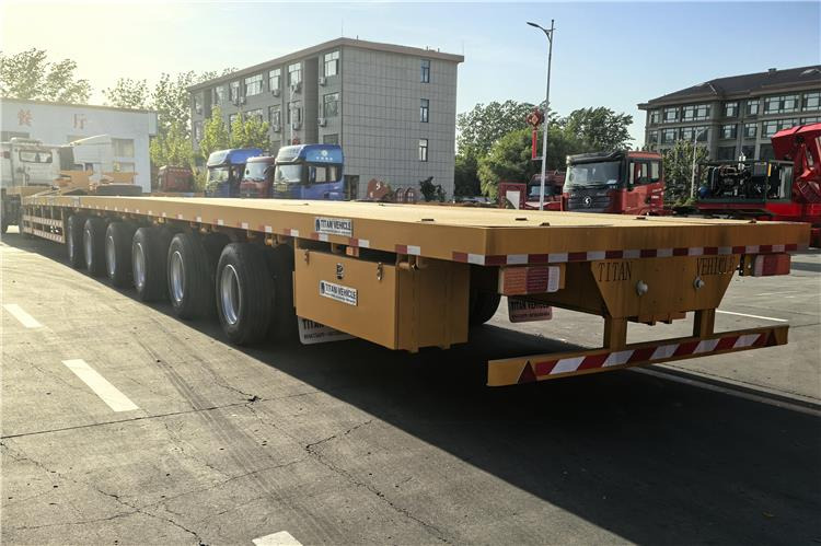 TITAN 6 Axle 62m Extendable Trailer for Sale In Ghana - Dropside/ Flatbed semi-trailer: picture 2 TITAN 6 Axle 62m Extendable Trailer for Sale In Ghana - Dropside/ Flatbed semi-trailer: picture 2