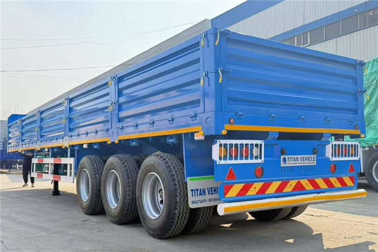 TITAN Drop Side Semi Trailer for Sale In Democratic Republic of the Congo - Dropside/ Flatbed semi-trailer: picture 2 TITAN Drop Side Semi Trailer for Sale In Democratic Republic of the Congo - Dropside/ Flatbed semi-trailer: picture 2