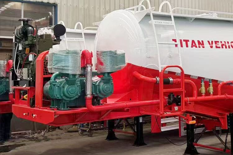 TITAN Dry Bulk Tanker Trailer for Sale in Tanzania - Tank semi-trailer: picture 2 TITAN Dry Bulk Tanker Trailer for Sale in Tanzania - Tank semi-trailer: picture 2