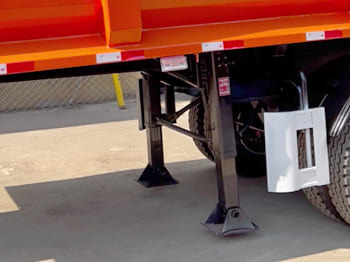 TITAN Dump Semi Truck Trailer for Sale in Ghana - Tipper semi-trailer: picture 4 TITAN Dump Semi Truck Trailer for Sale in Ghana - Tipper semi-trailer: picture 4