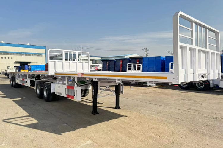TITAN Super Link Flatbed Trailer for Sale in Mali - Dropside/ Flatbed semi-trailer: picture 2 TITAN Super Link Flatbed Trailer for Sale in Mali - Dropside/ Flatbed semi-trailer: picture 2