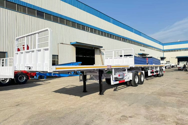 TITAN Super Link Flatbed Trailer for Sale in Mali - Dropside/ Flatbed semi-trailer: picture 1 TITAN Super Link Flatbed Trailer for Sale in Mali - Dropside/ Flatbed semi-trailer: picture 1