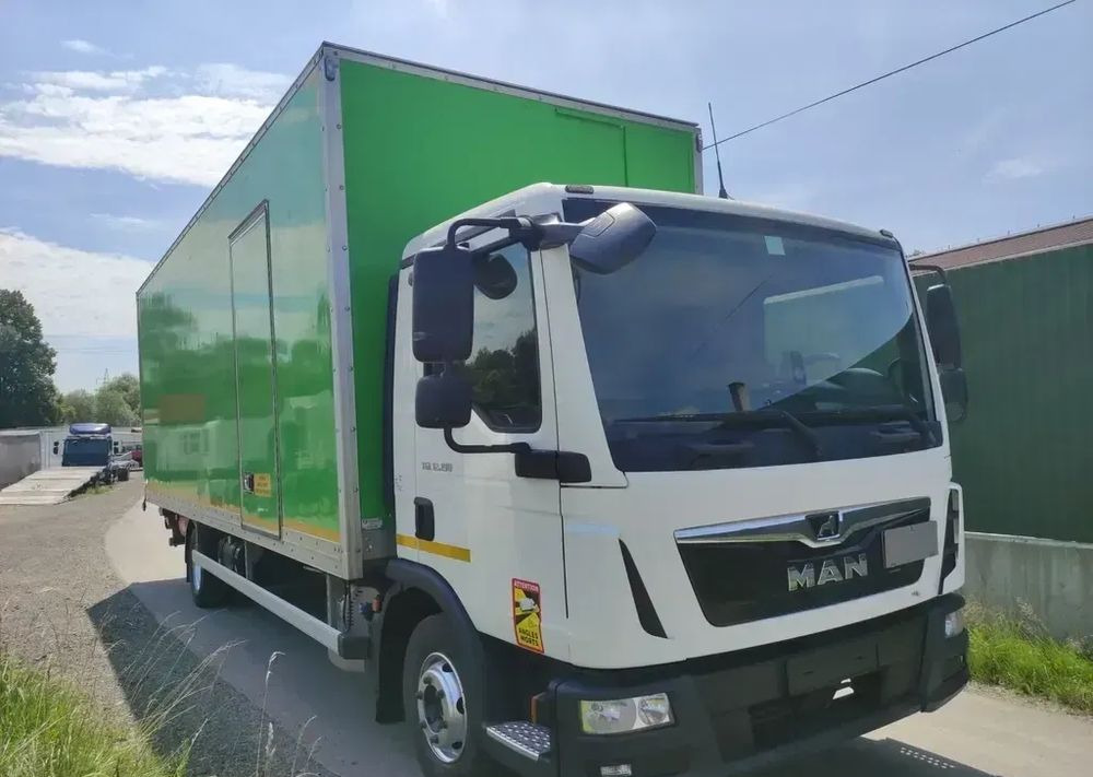 Box truck MAN TGL 12.190 kontener , winda: picture 1