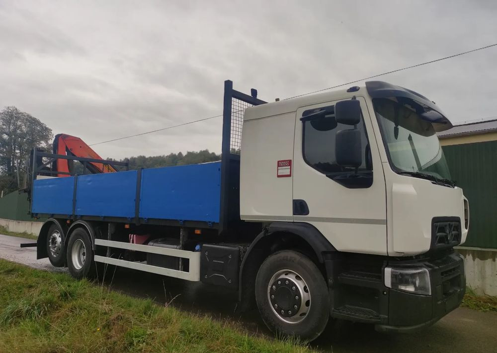 Renault Gama D 26.320 skrzynia hds palfinger PK15500 - Crane truck, Dropside/ Flatbed truck: picture 3 Renault Gama D 26.320 skrzynia hds palfinger PK15500 - Crane truck, Dropside/ Flatbed truck: picture 3