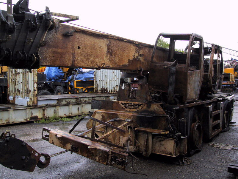 Terex 400 ATT for parts - Mobile crane: picture 2 Terex 400 ATT for parts - Mobile crane: picture 2