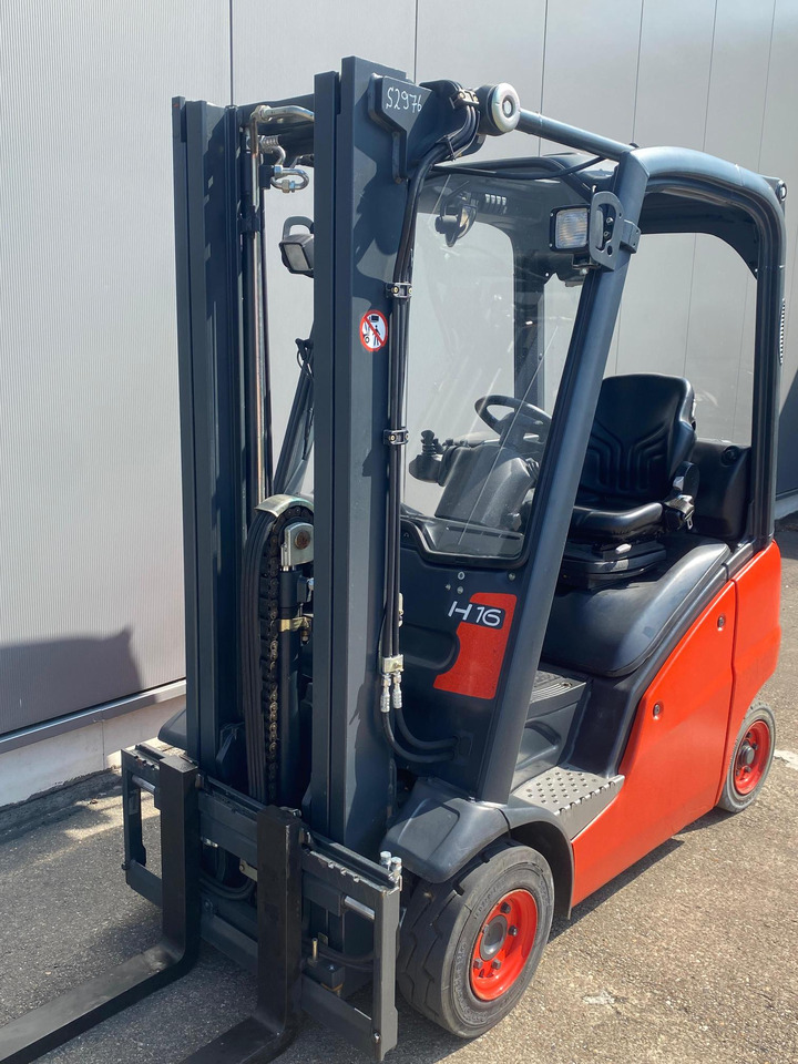 Linde Linde H 16 T - 2.575 h - Seitenschieber - - LPG forklift: picture 3 Linde Linde H 16 T - 2.575 h - Seitenschieber - - LPG forklift: picture 3